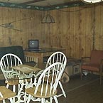 Dining Table, Double Futon in main room